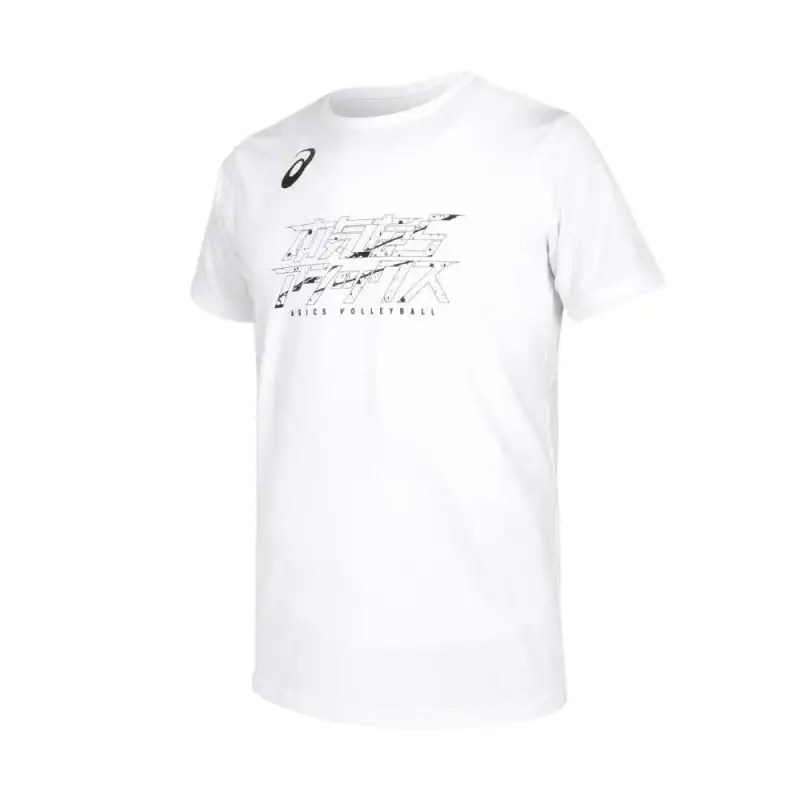 Asics T Shirt Men's White Black