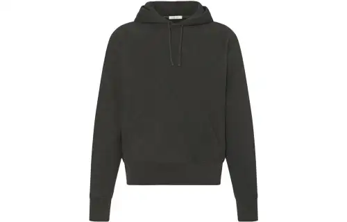 THE ROW Sweatshirts Men's Coal Gray Hooded Moderate Regular