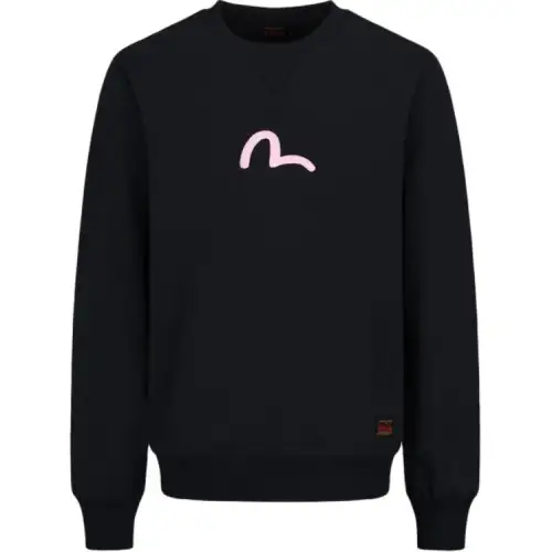 EVISU Sweatshirts Unisex Crew Neck Moderate Heavyweight