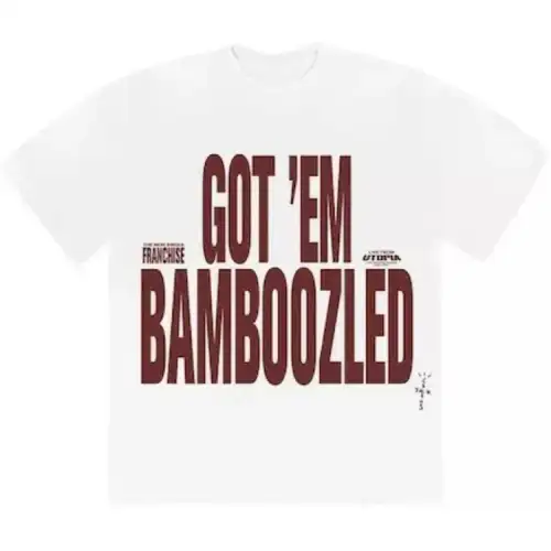 Travis Scott Get Em Bamboozled Franchise Short Sleeve T Shirt