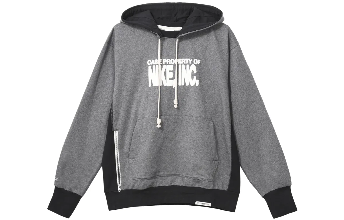 Nike Sweatshirts Men's Gray Hooded Moderate Other