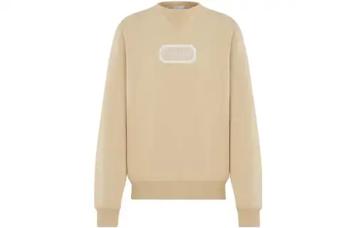 DIOR Homme Logo Patch Crewneck Sweatshirt