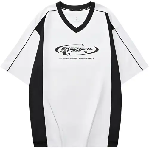 Skechers Sports Life Collection T Shirt Unisex Bright White
