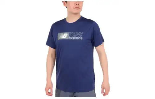 New Balance T Shirt Men's Marine Blue