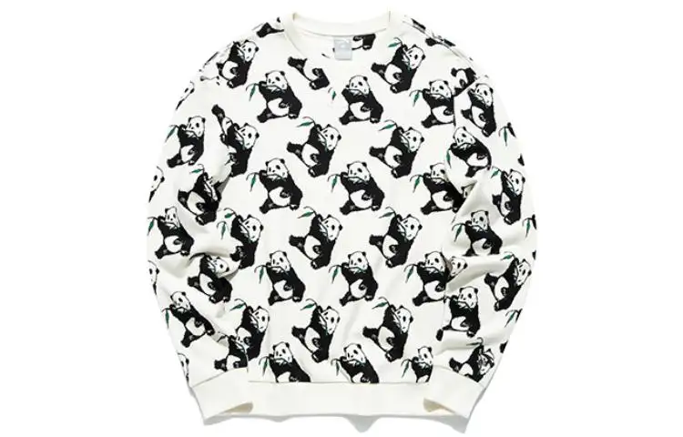 Anta Sweatshirt Unisex Duck Down White