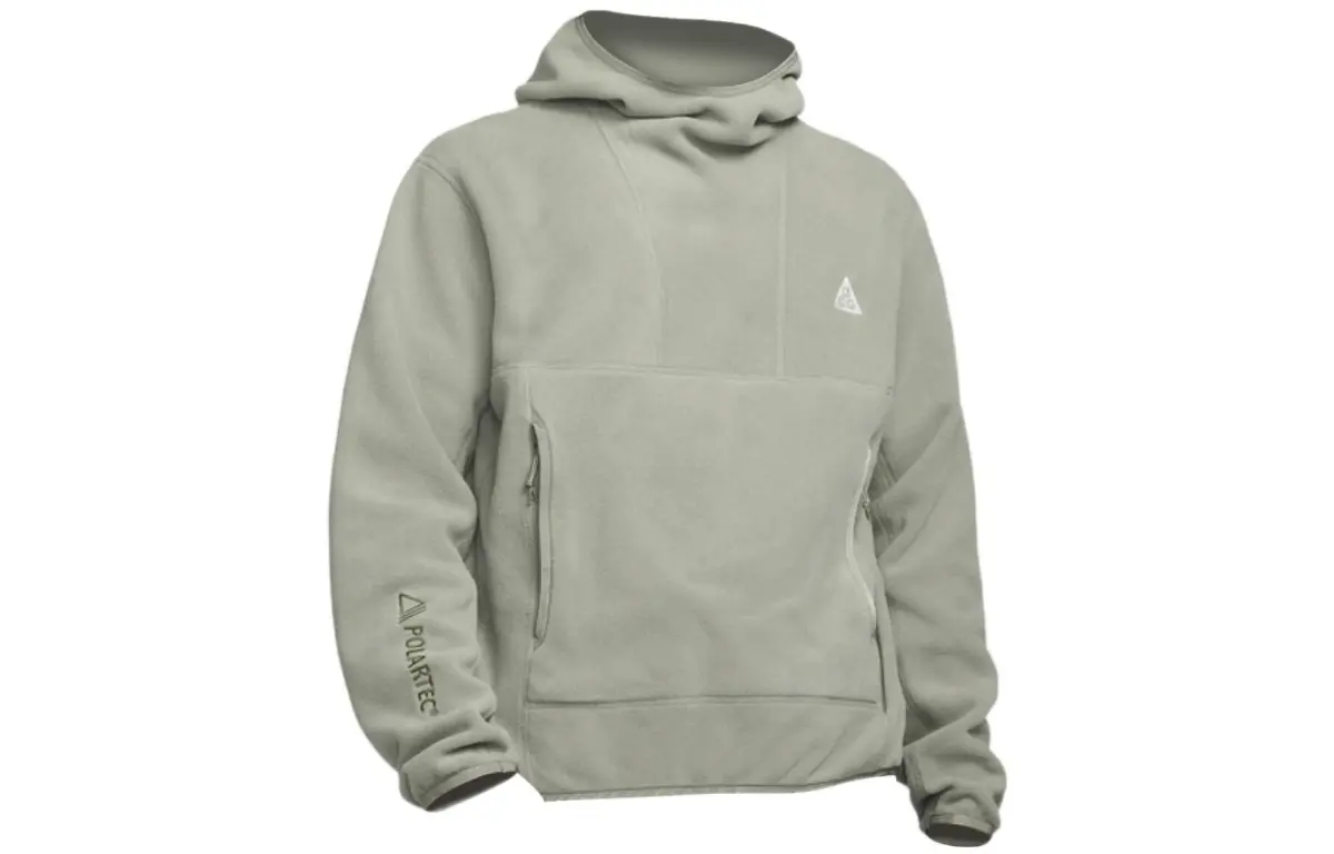 Nike ACG Sweatshirts Men's Light Green Hooded Thickened Regular
