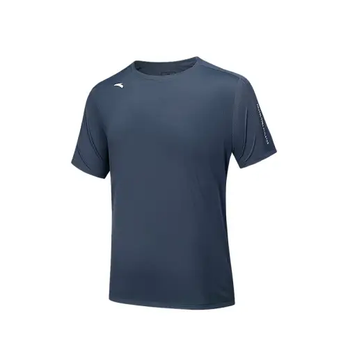 Anta Variety Training Collection T Shirt Men's Deep Well Gray