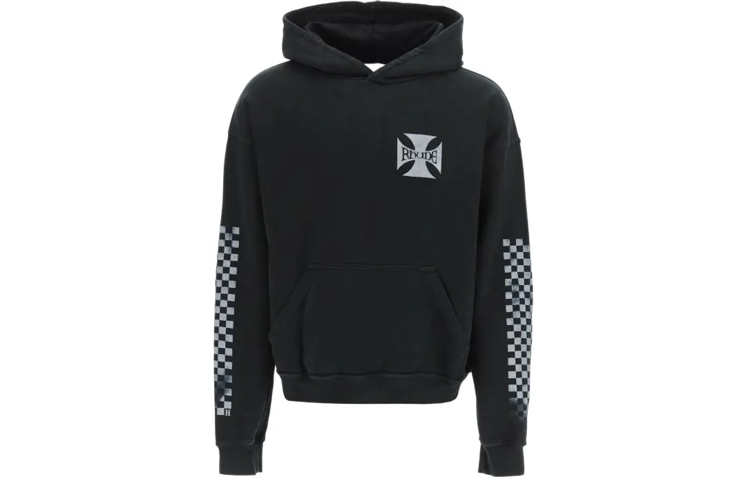 RHUDE Classic Checkers Hoodie