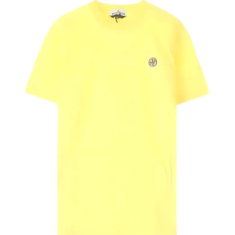 STONE ISLAND T Shirt Men's Yellow