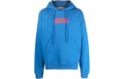 OFF-WHITE Arrows Slogan Print Hoodie