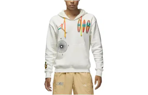 Jordan Flight MVP Sweatshirt Men's White