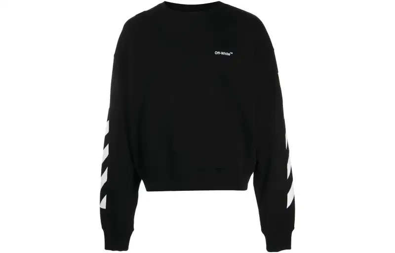 OFF WHITE Diagonal Helvetica Oversized Sweatshirt