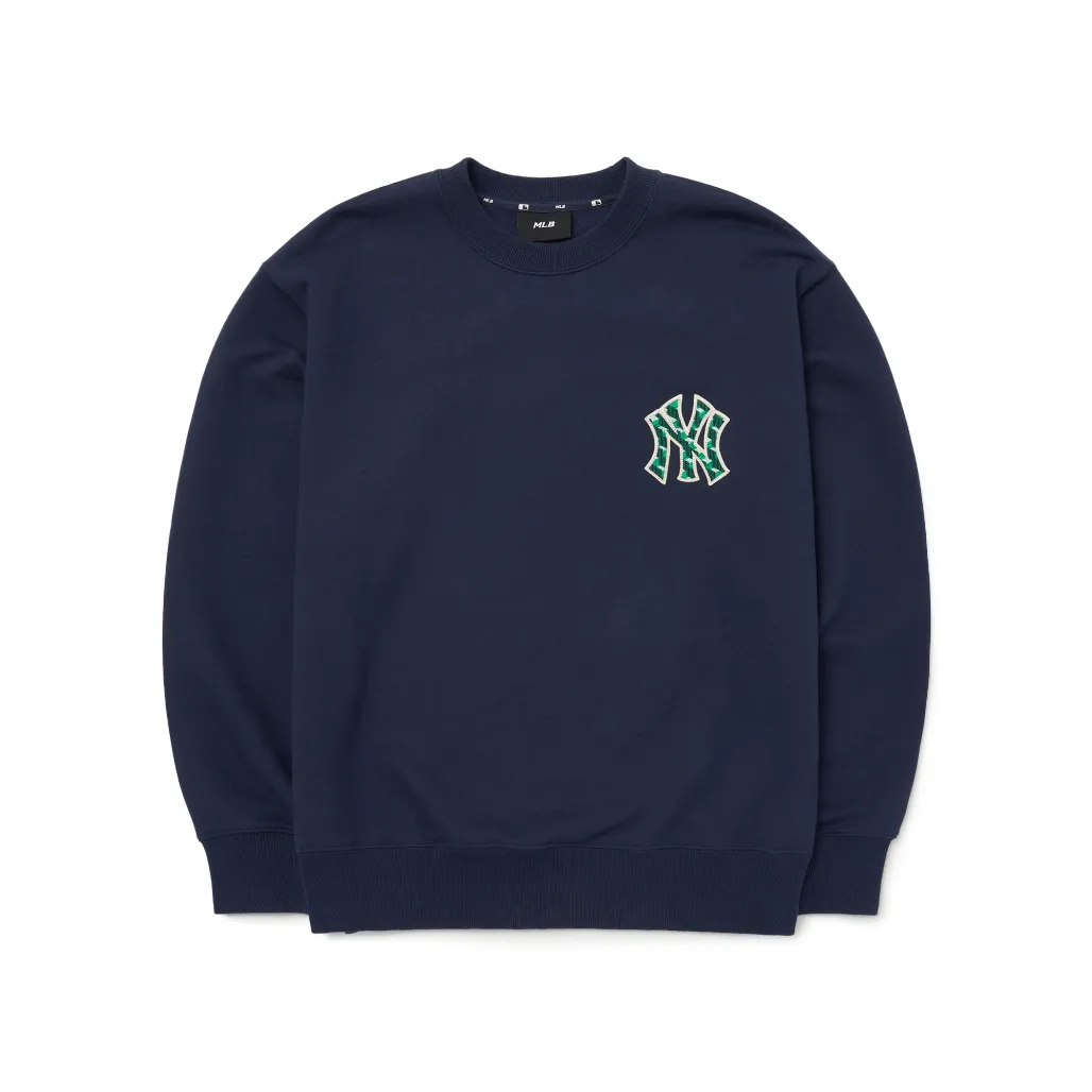 MLB Sweatshirts Unisex Blue Crew Neck Moderate Other