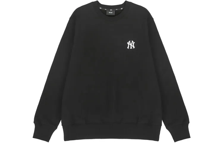 MLB Sweatshirts Unisex Black Crew Neck Moderate Other