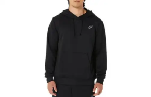 ASICS Sweatshirts Men's Black Hooded Moderate Other