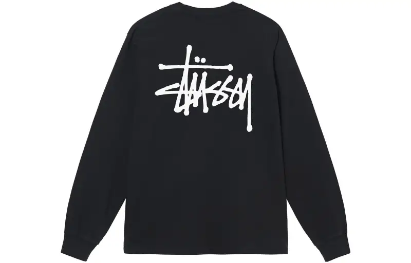 Stussy Basic Pigment Dyed Long Sleeve Tee