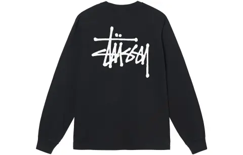 Stussy Basic Pigment Dyed Long Sleeve Tee