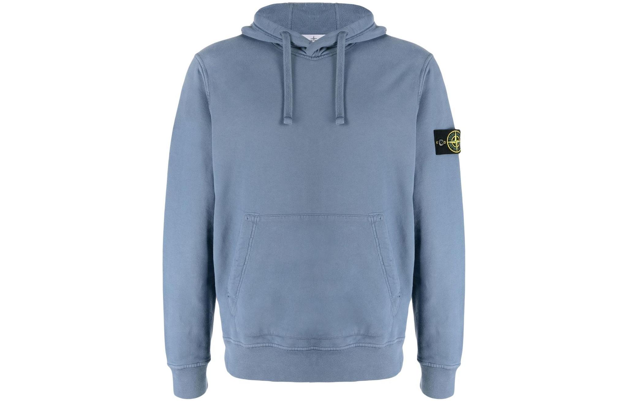 Мужское худи Stone Island Compass (синее)