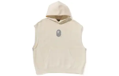 A Bathing Ape sleeveless hooded sweatshirt