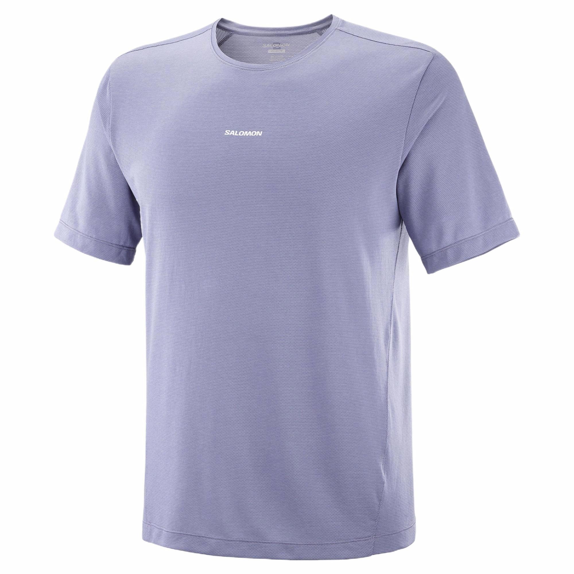 Мужская футболка Salomon Quick Drying (синяя)