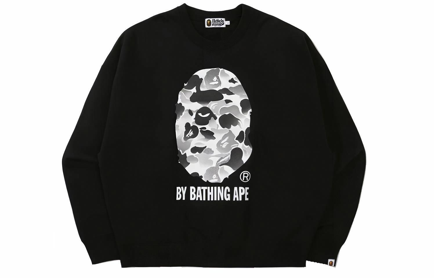 Мужское худи A BATHING APE (черное)