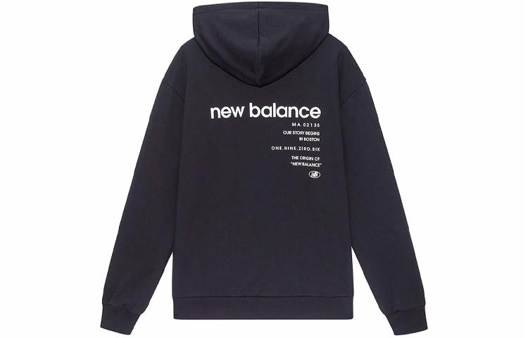 Худи New Balance Logo (черное)