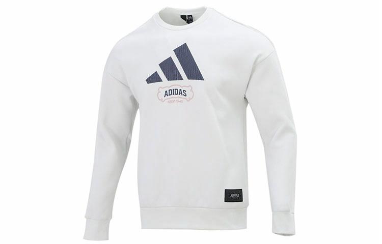 Мужской свитшот adidas St Crewgfx Swt (белый)