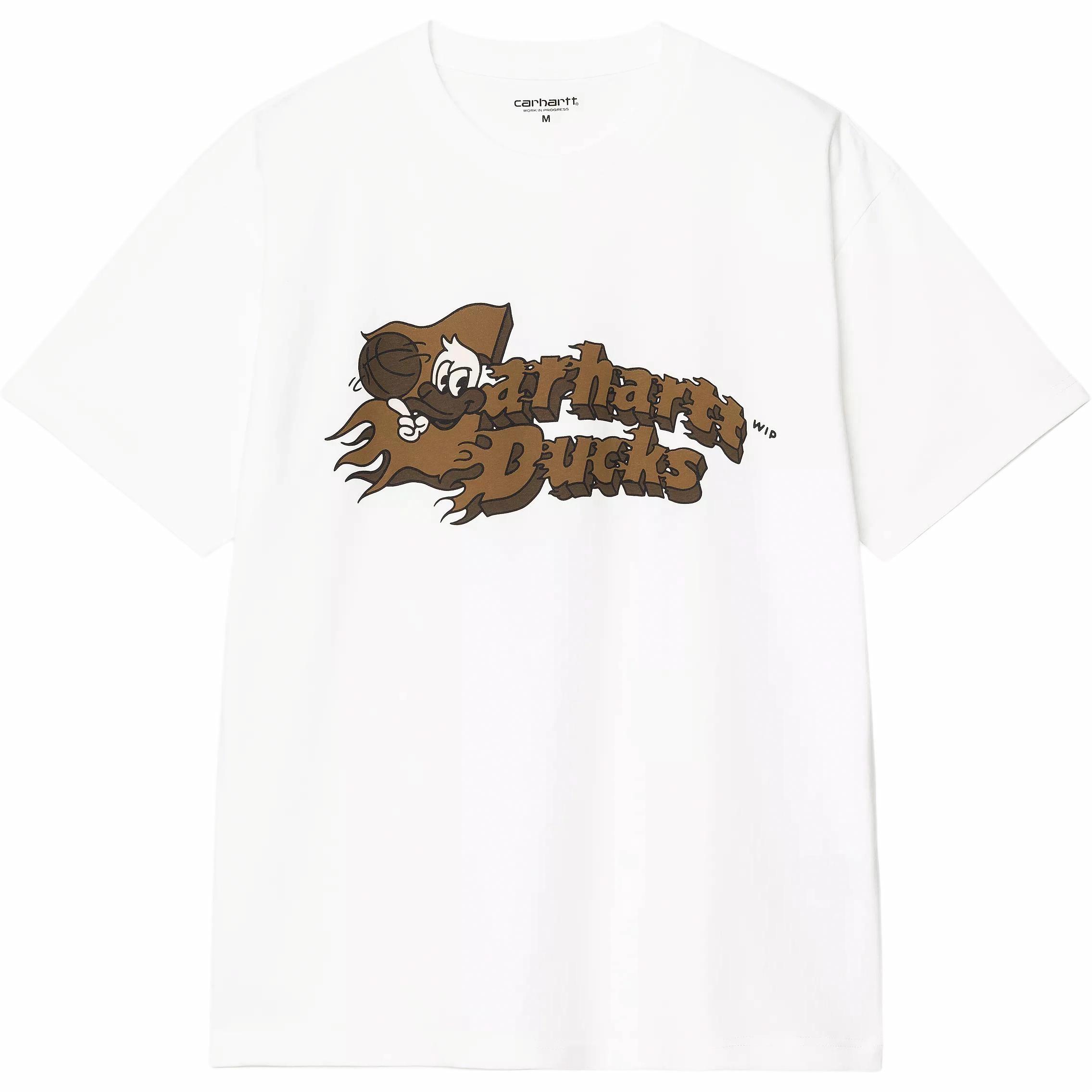 Мужская футболка Carhartt WIP Flaming Ducks (черная)