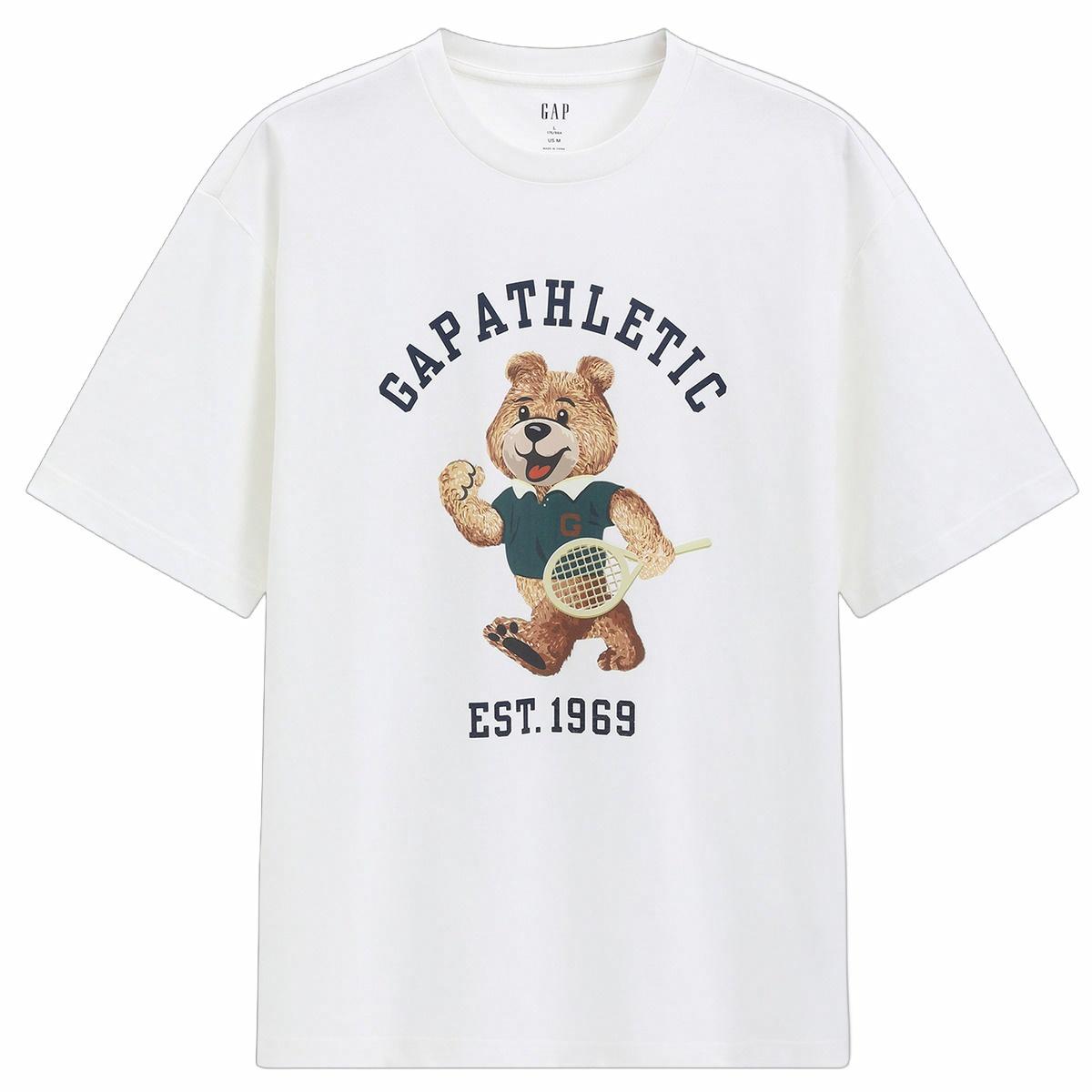 Мужская футболка GAP Bear Logo (разноцветная)