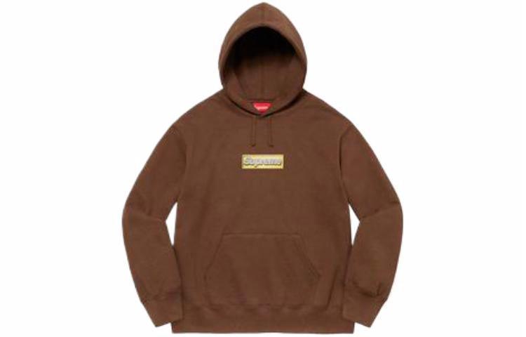 Мужское худи Supreme Bling Box Logo (черное)