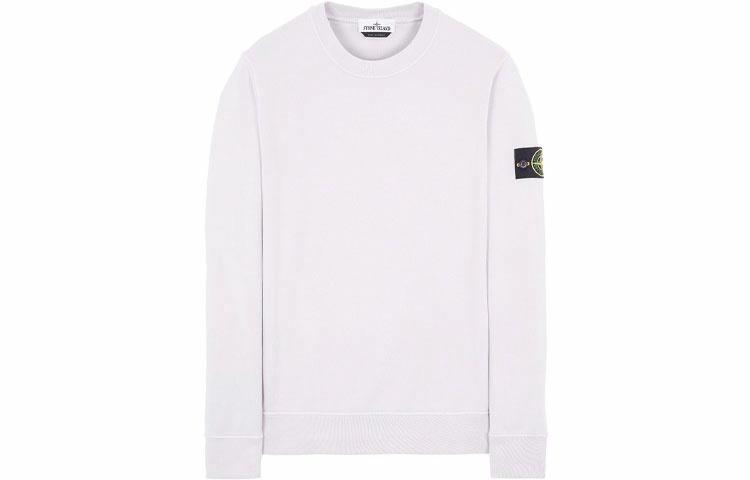 Мужское худи Stone Island SS22 Badge (фиолетовое)
