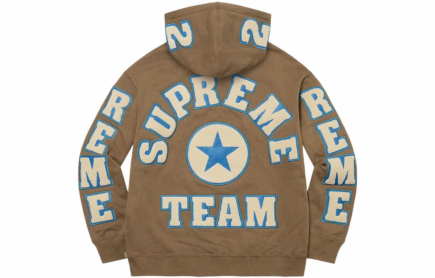 Худи Supreme Team Chenille (черное)