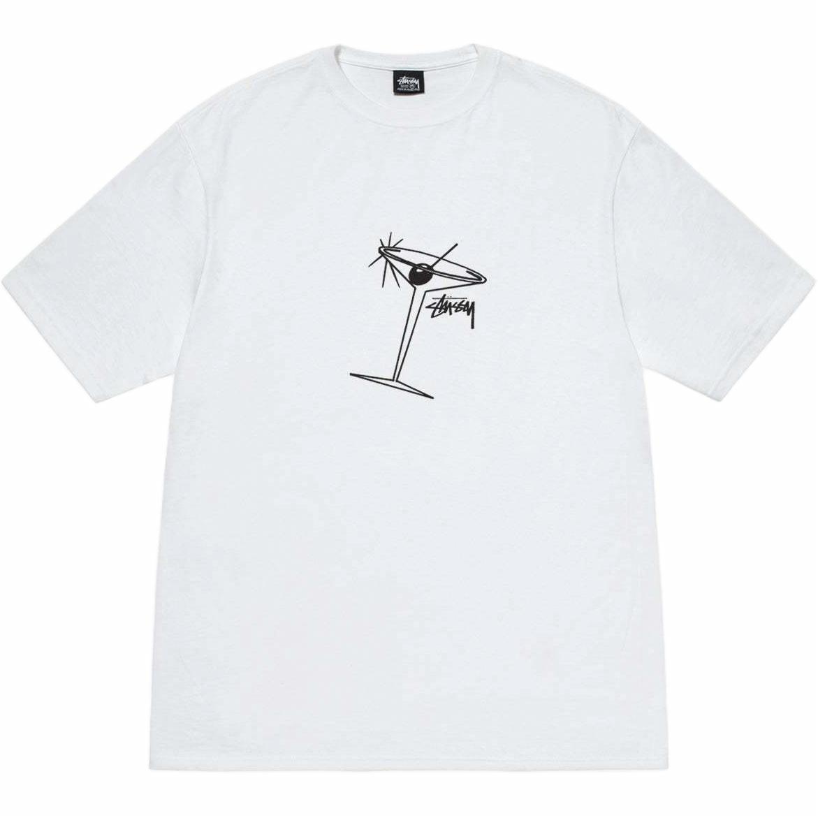 Футболка Stussy MARTINI TEE (белая)