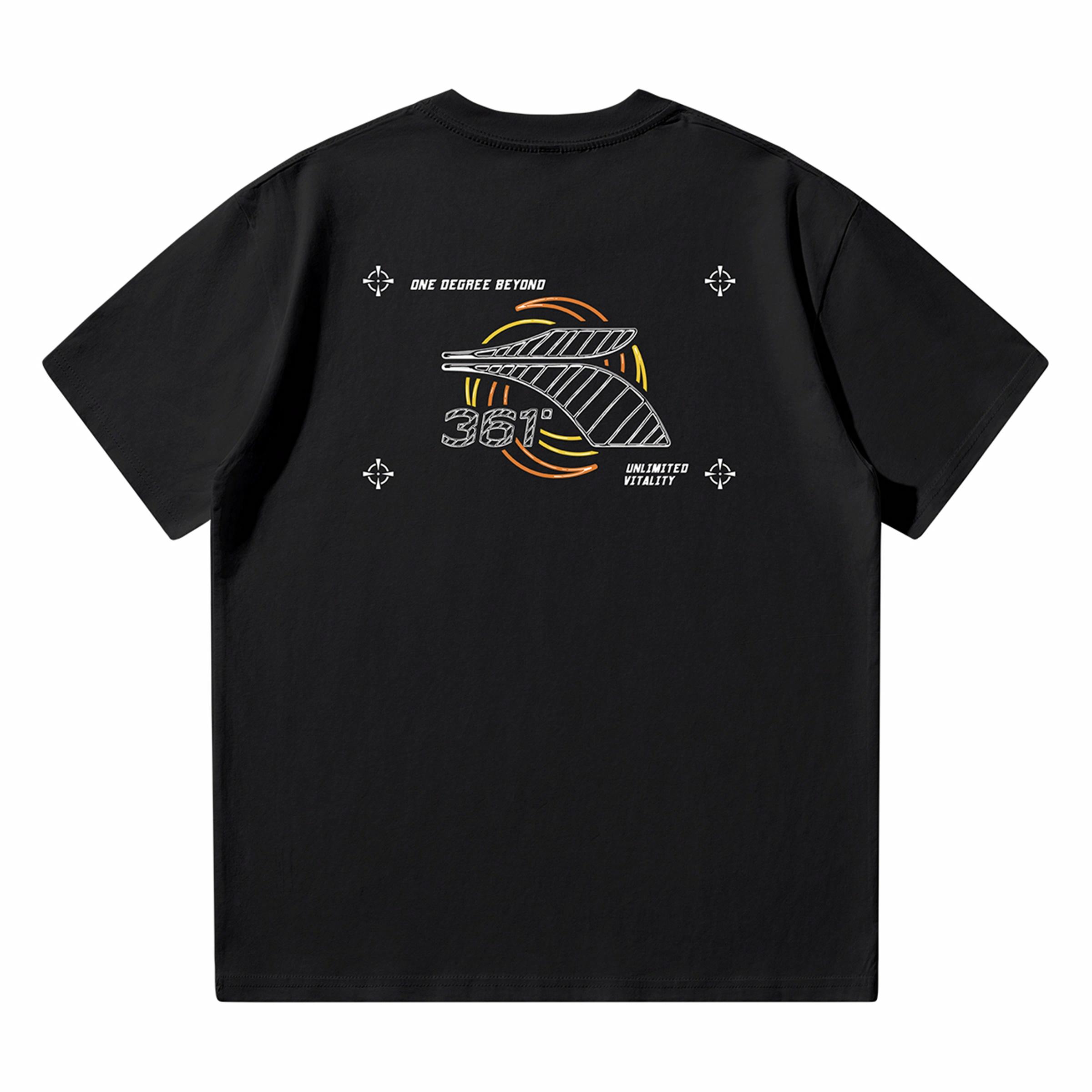 Футболка 361° Oversize Logo (черные)