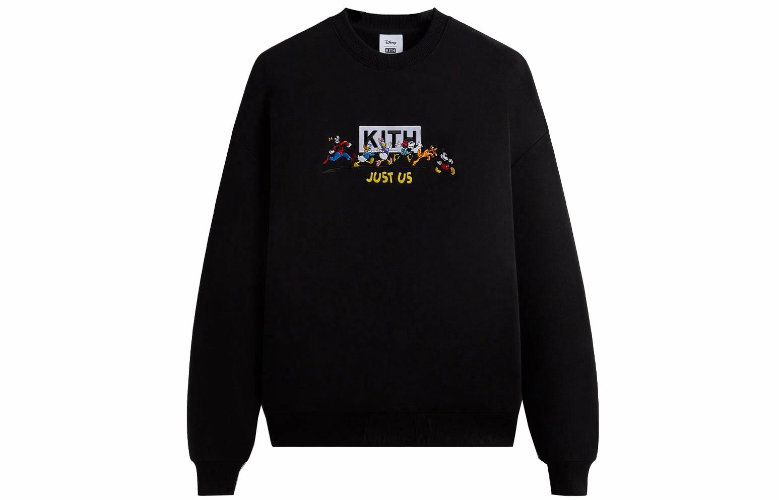 Худи KITH x Disney FW23 (черное)