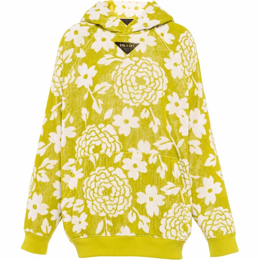 Мужское худи Prada (зеленое)