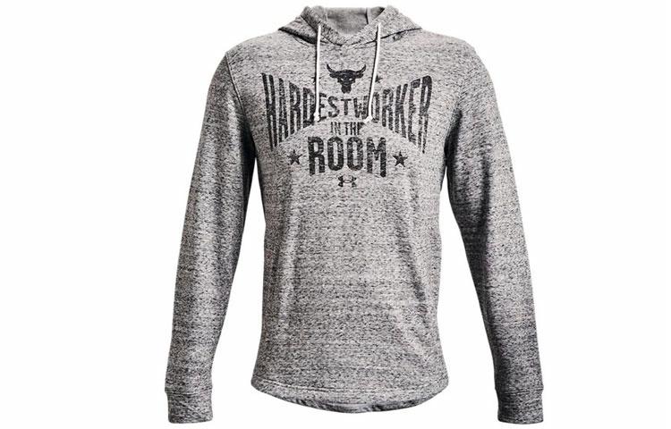 Мужской свитшот Under Armour Project Rock (белый)