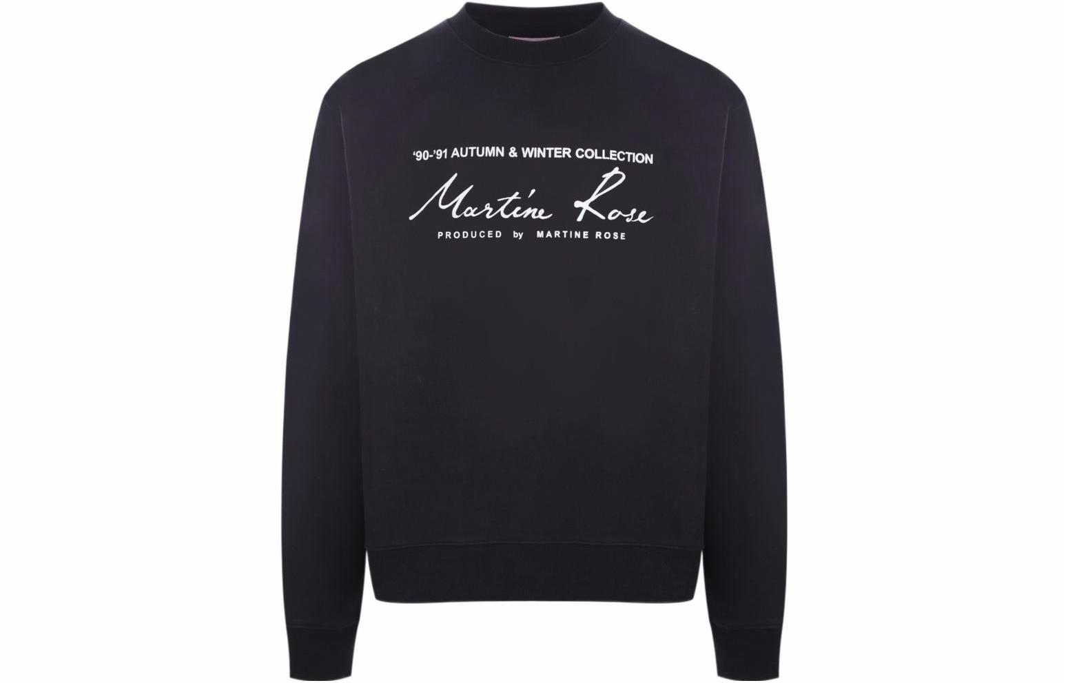 Худи Martine Rose SS22 (черное)