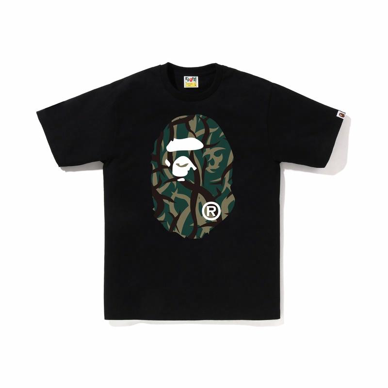 Мужская футболка A BATHING APE SS25 (камуфляжная)