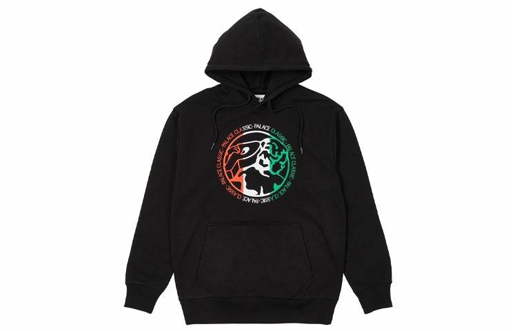 Худи Palace SS22 Classico Hood Black (черное)