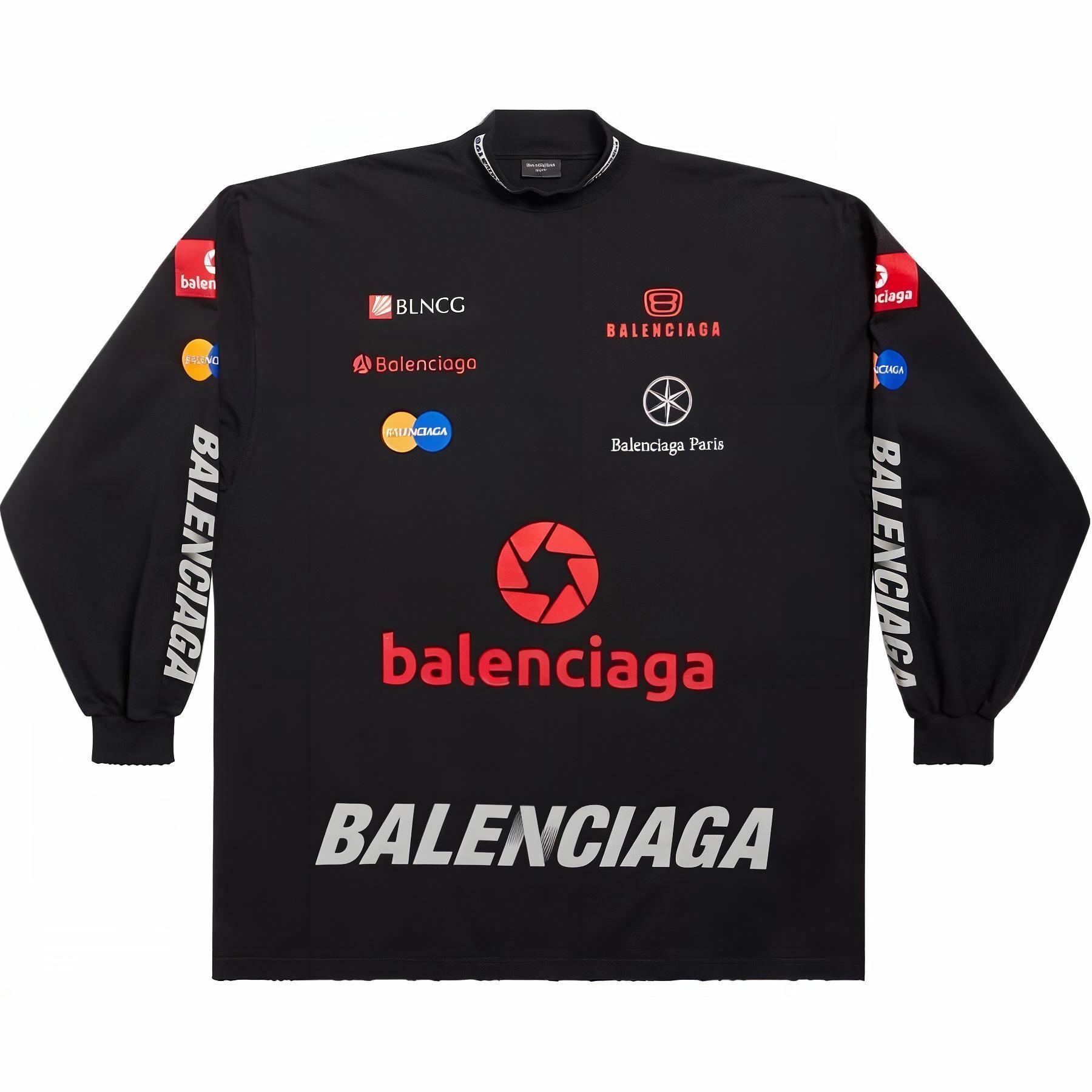 Мужские худи Balenciaga Balenciaga (черное)