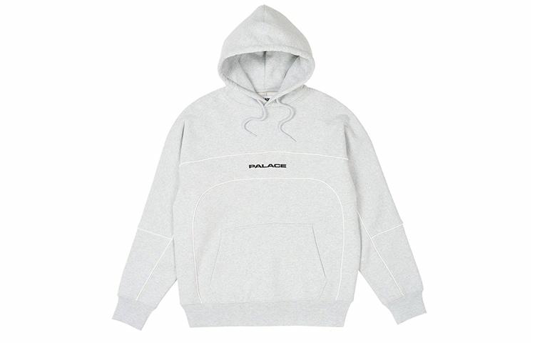 Худи Palace FW23 TRACK HOOD (серое)