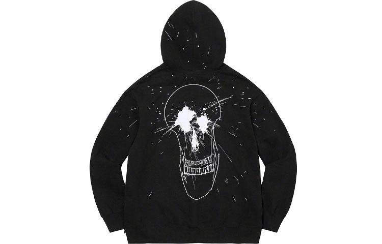 Худи Supreme Ralph Steadman Skull (черное)