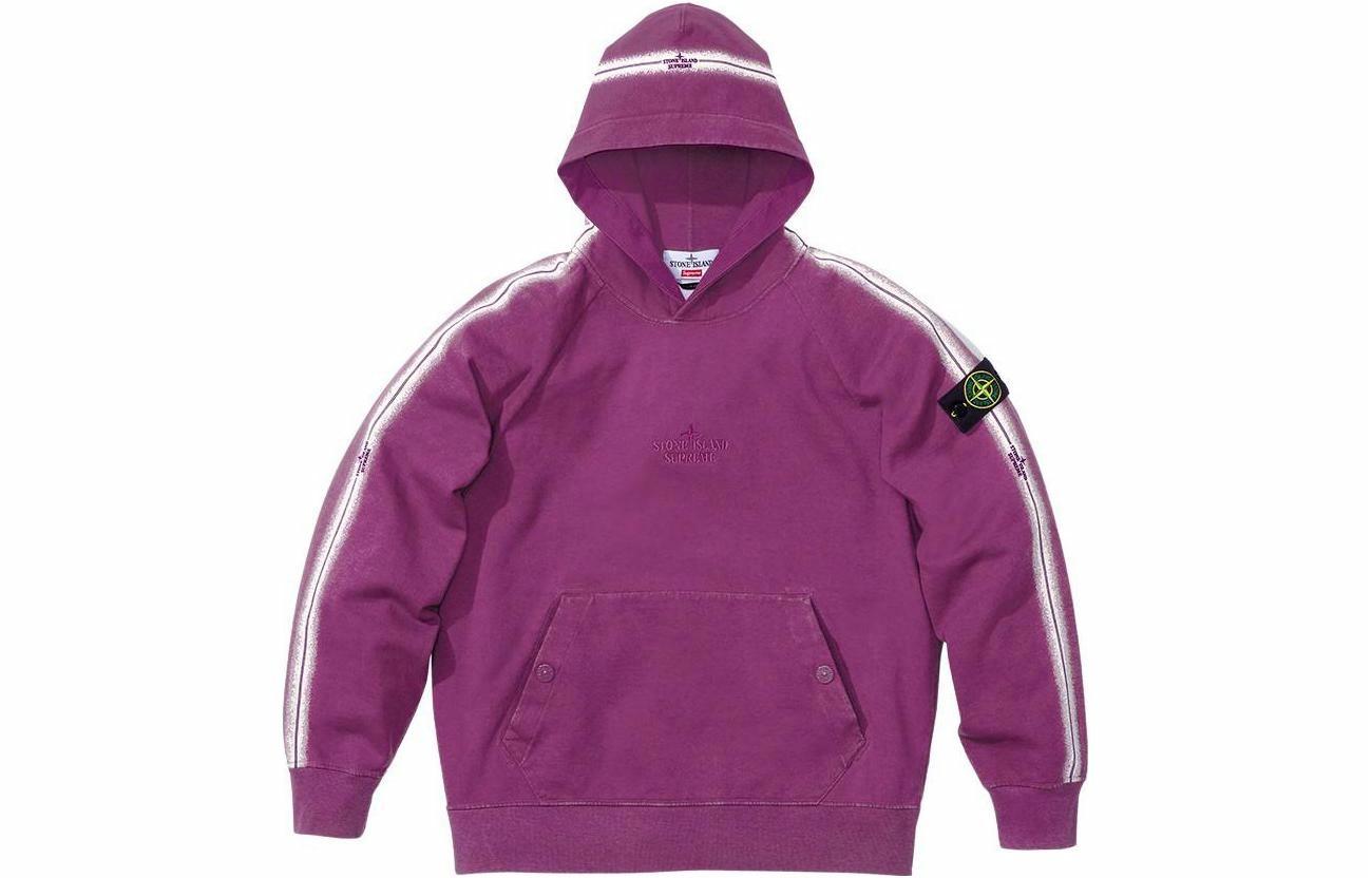 Supreme x Stone Island Stripe Hooded Sweatshirt SUP-SS22-718