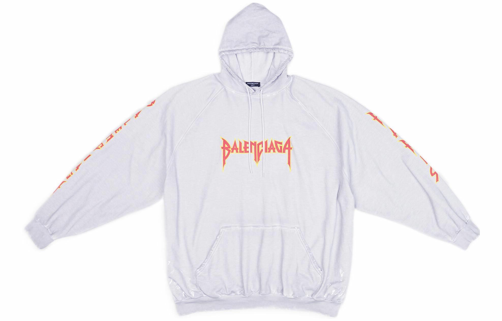 Мужское худи Balenciaga (серое)