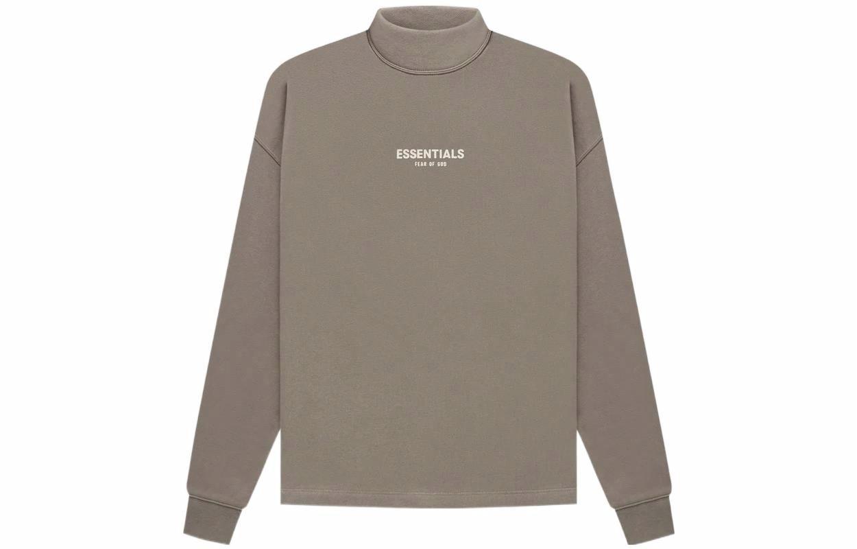 Мужские худи Fear of God Essentials SS22 Desert Taupe (серо-коричневое)
