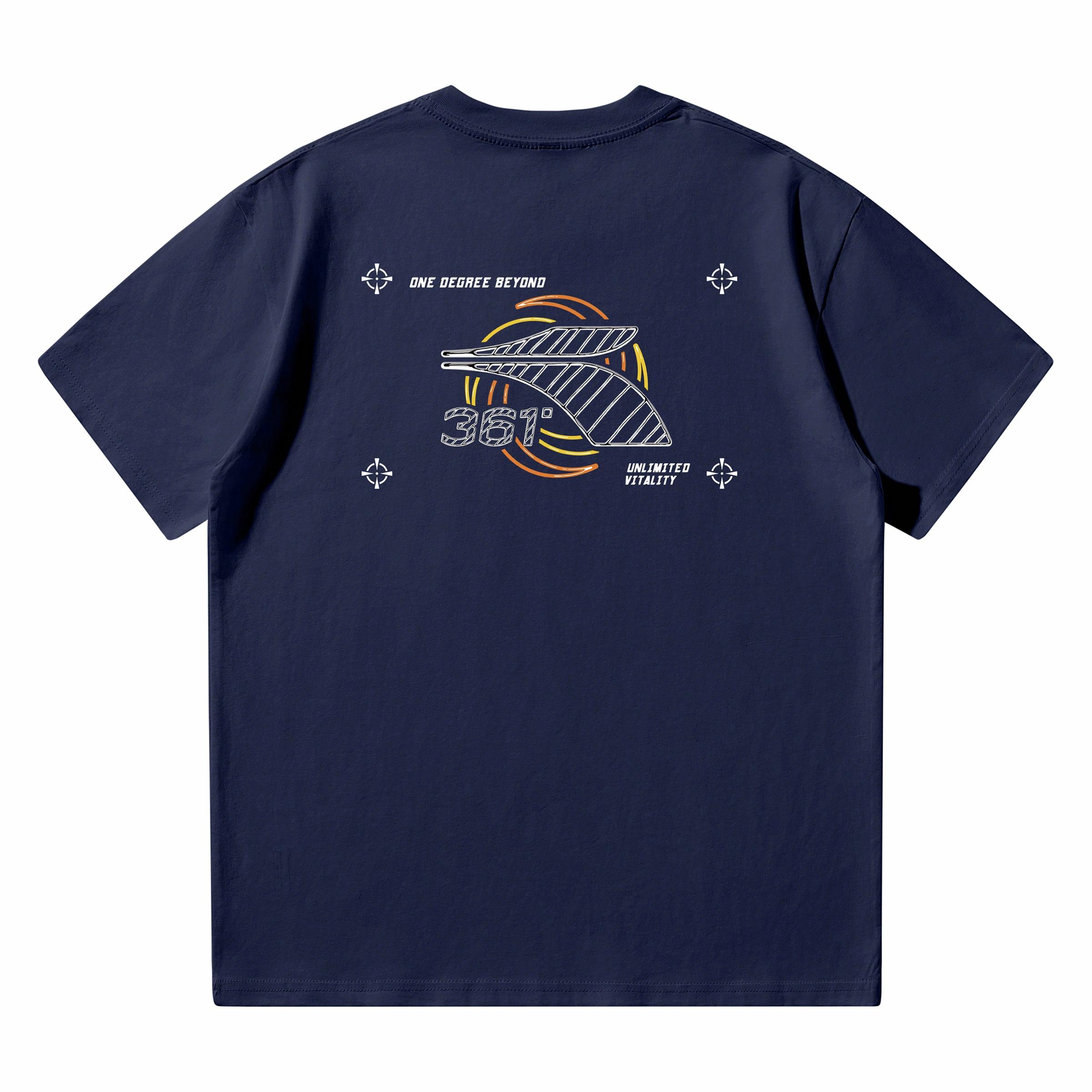 Футболка 361° Print (голубые)