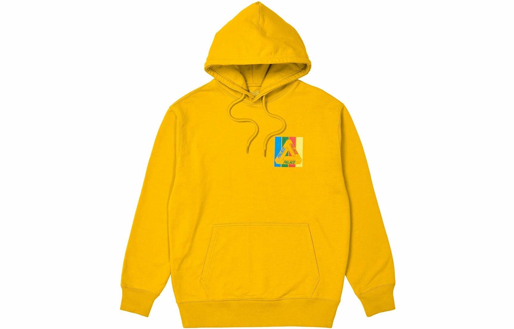 Худи Palace PALACE SS22 Tri-Emb Hood Yellow Logo (желтое)