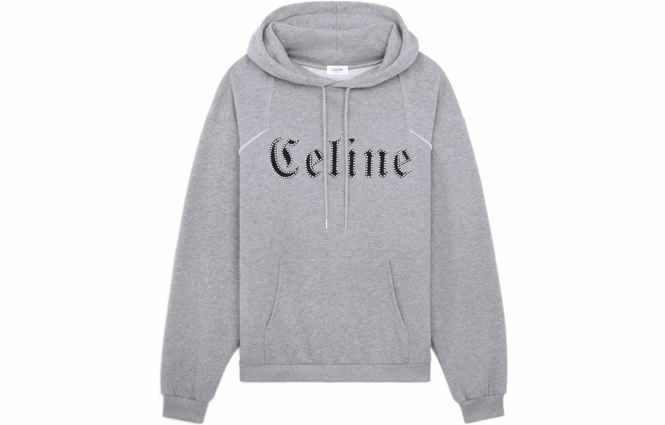 Мужской свитшот CELINE Loose (серый)
