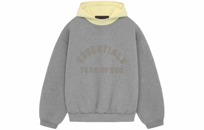 Мужское худи Fear of God Essentials SS24 (желтое)